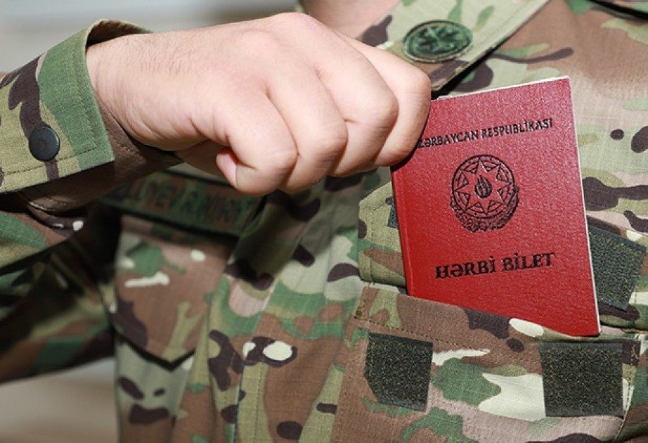 Hərbi bilet itirilib