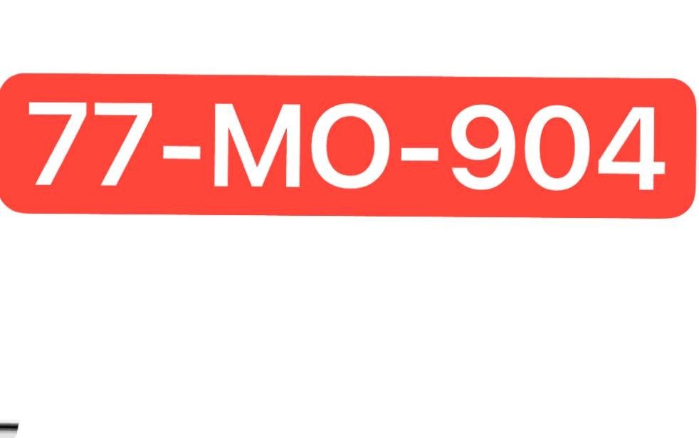 Avto qeydiyyat nişanı itirilib